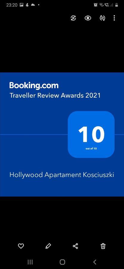 Hollywood Apartament Kosciuszki Лодзь Экстерьер фото
